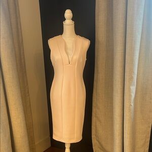 Calvin Klein Soft Pink Midi Dress